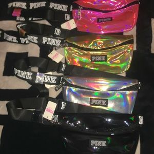 Popular Metallic Pink Fanny